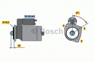 Стартер BOSCH 0 001 125 046