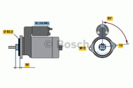 Стартер BOSCH 0 001 230 028