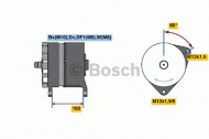 Генератор BOSCH 0 120 689 536