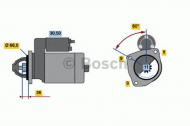 Стартер BOSCH 0 986 013 620