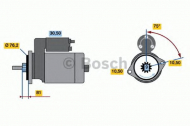 Стартер BOSCH 0 986 016 250