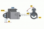 Стартер BOSCH 0 986 016 780