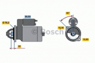 Стартер BOSCH 0 986 016 860