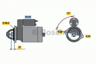 Стартер BOSCH 0 986 017 120