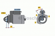 Стартер BOSCH 0 986 018 450