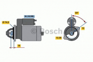 Стартер BOSCH 0 986 018 830
