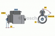 Стартер BOSCH 0 986 020 591