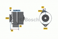 Генератор BOSCH 0 986 030 910