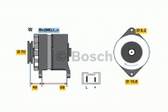 Генератор BOSCH 0 986 034 801