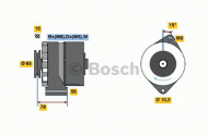 Генератор BOSCH 0 986 041 630