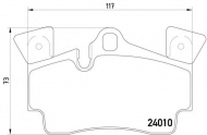 Комплект тормозных колодок HELLA PAGID 8DB 355 011-471
