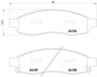 Комплект тормозных колодок HELLA PAGID 8DB 355 013-671