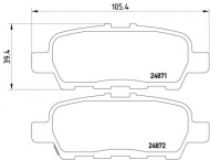 Комплект тормозных колодок HELLA PAGID 8DB 355 014-561
