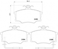Комплект тормозных колодок HELLA PAGID 8DB 355 017-671