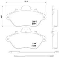 Комплект тормозных колодок HELLA PAGID 8DB 355 019-001