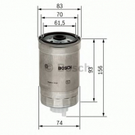 Фильтр BOSCH 1 457 434 106