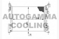 Теплообменник AUTOGAMMA 104556