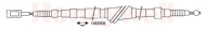 Трос BENDIX 432063B
