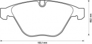 Комплект тормозных колодок BENDIX 571990B
