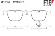 Комплект тормозных колодок FTE BL1799A2