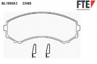 Комплект тормозных колодок FTE BL1809A2