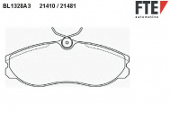 Комплект тормозных колодок FTE BL1328A3