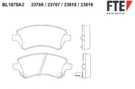 Комплект тормозных колодок FTE BL1878A2