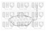 Комплект тормозных колодок QUINTON HAZELL BP903