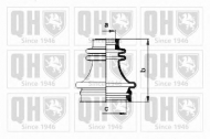 Комплект пыльника QUINTON HAZELL QJB201