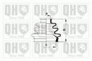 Комплект пыльника QUINTON HAZELL QJB940