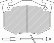 Комплект тормозных колодок FERODO FDB402