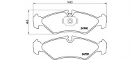 Комплект тормозных колодок BREMBO P 50 081