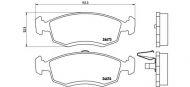 Комплект тормозных колодок BREMBO P 68 039