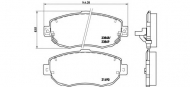 Комплект тормозных колодок BREMBO P 83 037
