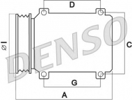 Компрессор DENSO DCP05080
