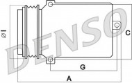Компрессор DENSO DCP05082