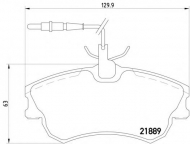 Комплект тормозных колодок MINTEX MDB1914