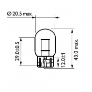 Лампа накаливания PHILIPS 12071B2