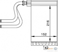 Теплообменник HELLA 8FH 351 024-261