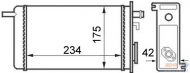 Теплообменник HELLA 8FH 351 024-341