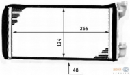 Теплообменник HELLA 8FH 351 311-431