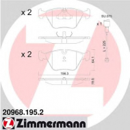 Комплект тормозных колодок ZIMMERMANN 20968.195.2