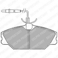 Комплект тормозных колодок DELPHI LP788