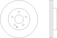 Тормозной диск HELLA 8DD 355 110-101