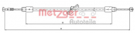 Трос METZGER 10.9833