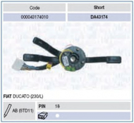 Переключатель MAGNETI MARELLI 000043174010