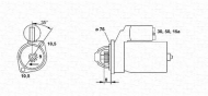 Стартер MAGNETI MARELLI 943251455010