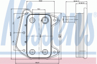 Теплообменник NISSENS 90622