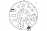 Ременный комплект OPTIMAL SK-1087