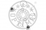 Ременный комплект OPTIMAL SK-1142